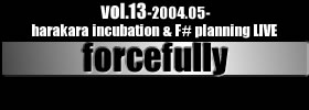 vol.13.forcefully